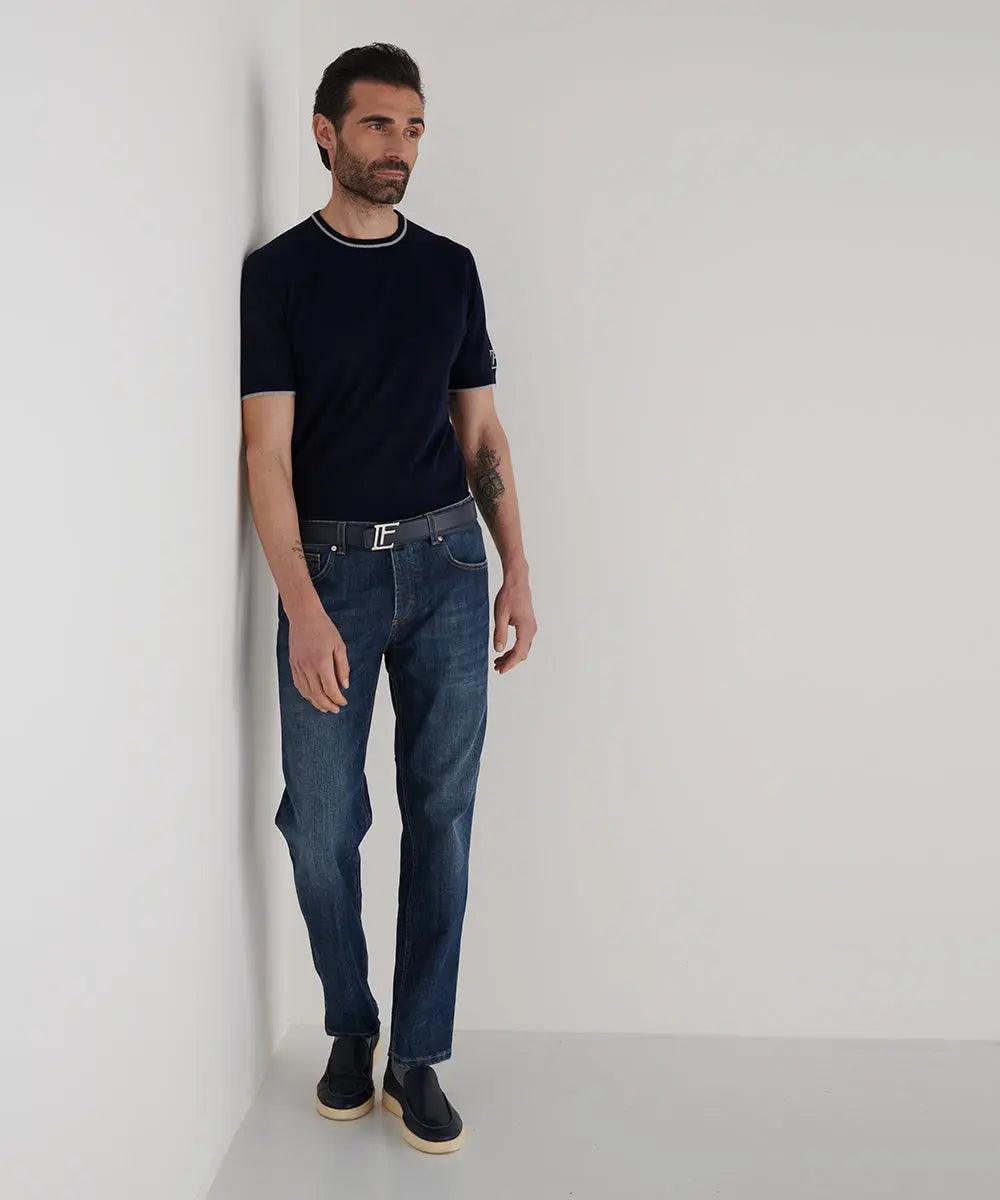 Jeans : Luís Figo